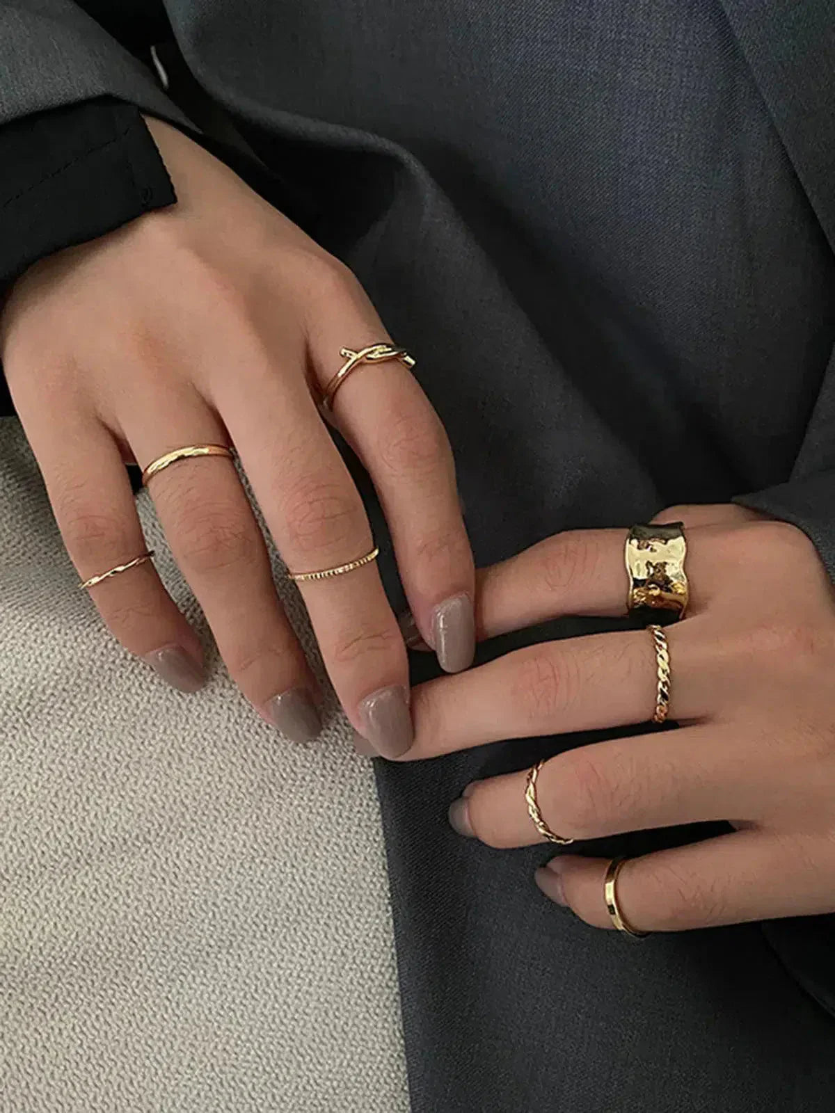 Lorena Elegante – Minimalist design – Ring set-10419040846167-ZARA MAE LONDON