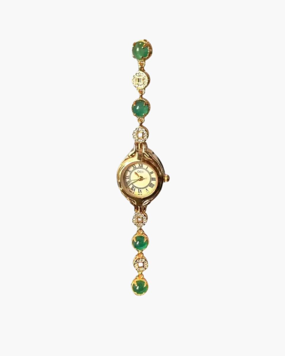 Lumière – Emerald dial – Bracelet watch-10427345535319-ZARA MAE LONDON