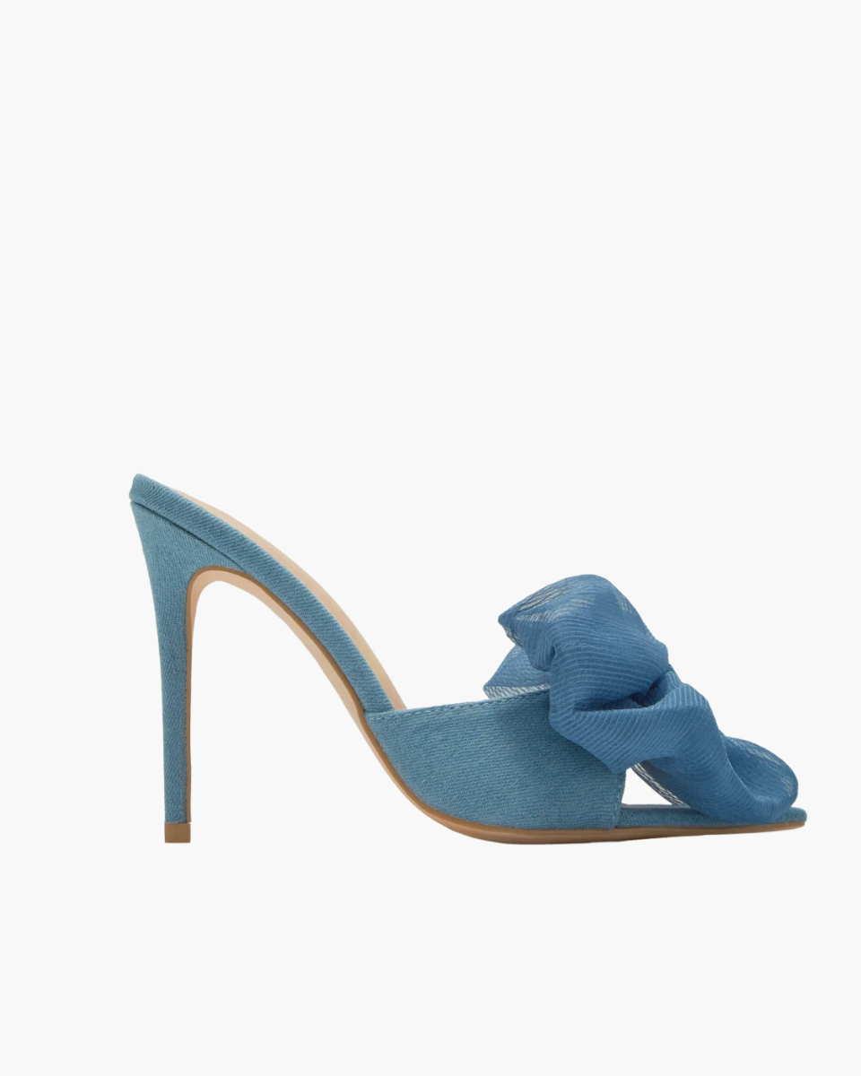 Melodia – Slip-on design – Oversized bow mule heels-10418922717527-ZARA MAE LONDON