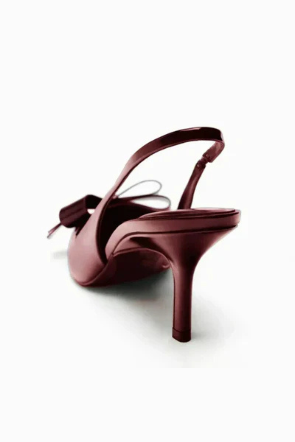 Mirellia – Glossy bow accent – Slingback heels-10426336182615-ZARA MAE LONDON