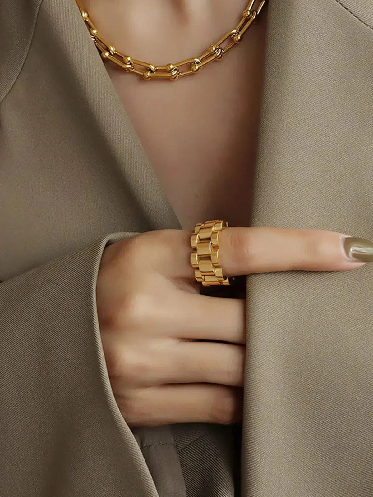 Mystara – Statement design – Polished ring-10419040649559-ZARA MAE LONDON