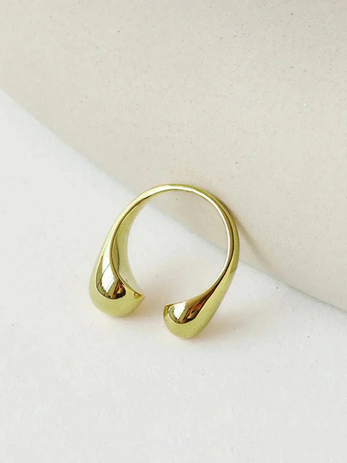 Noxara – Minimalist design – Gold-plated ring-10419040584023-ZARA MAE LONDON