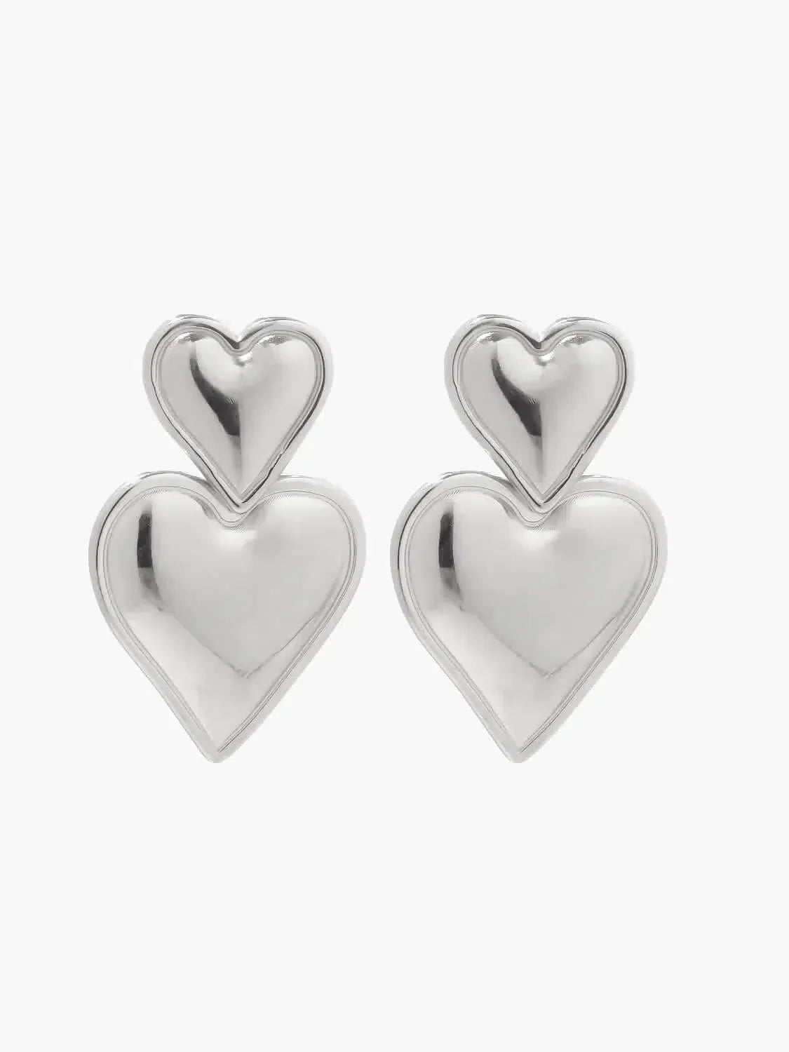 Passione – Double-heart design – Earrings-10419150946647-ZARA MAE LONDON