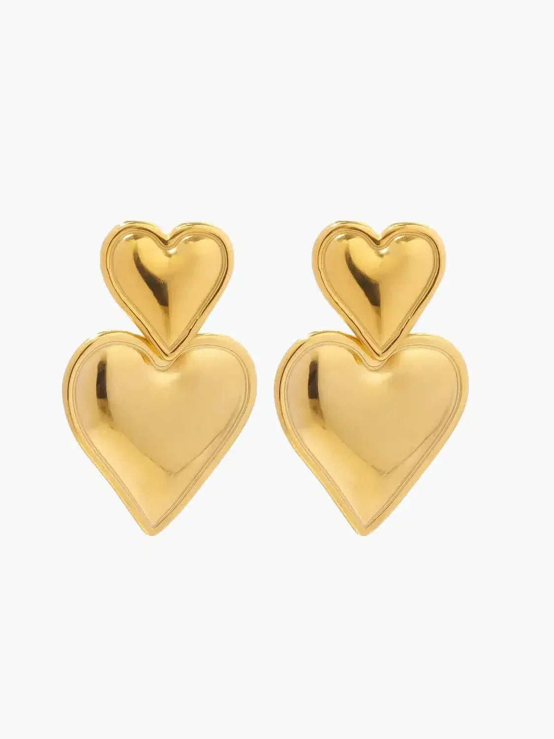 Passione – Double-heart design – Earrings-10419150946647-ZARA MAE LONDON
