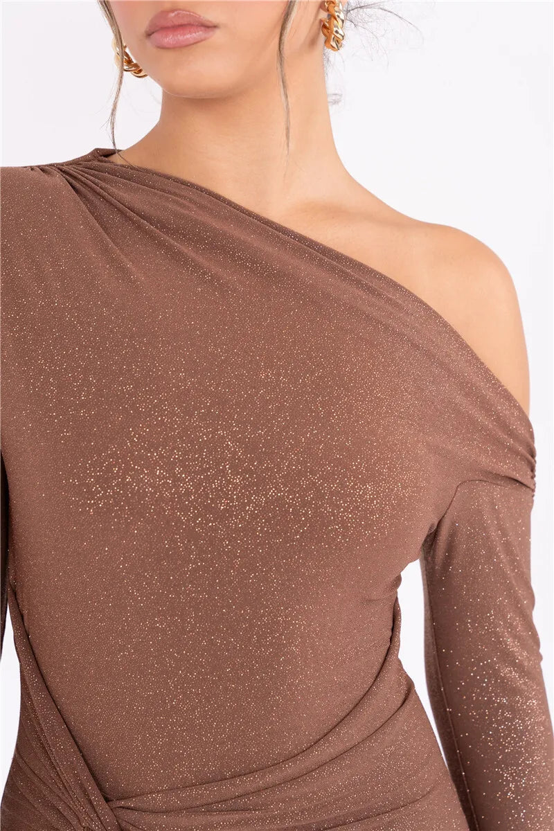 Delia – Asymmetric drape – Maxi dress-10421941043543-ZARA MAE LONDON