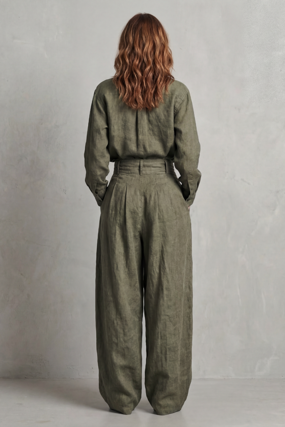 Savrielle – Relaxed neutral tailoring – Two-piece set-10483556483415-ZARA MAE LONDON