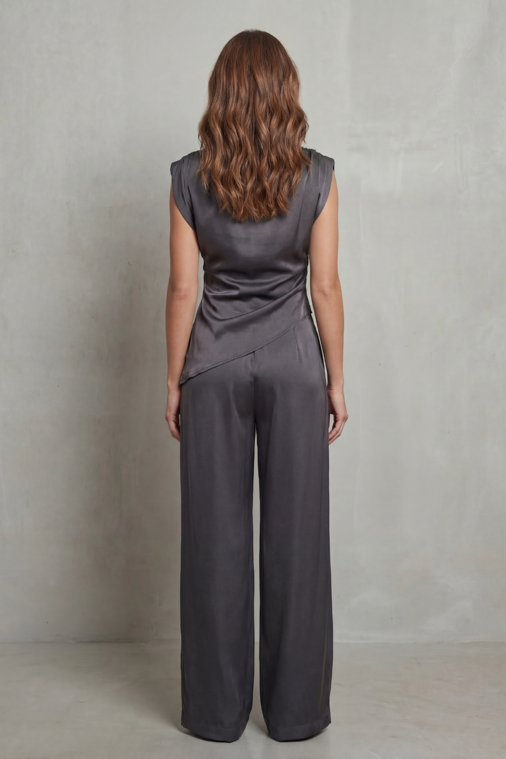 Selora – Draped waist detail – Casual elegance set-10490758988119-ZARA MAE LONDON