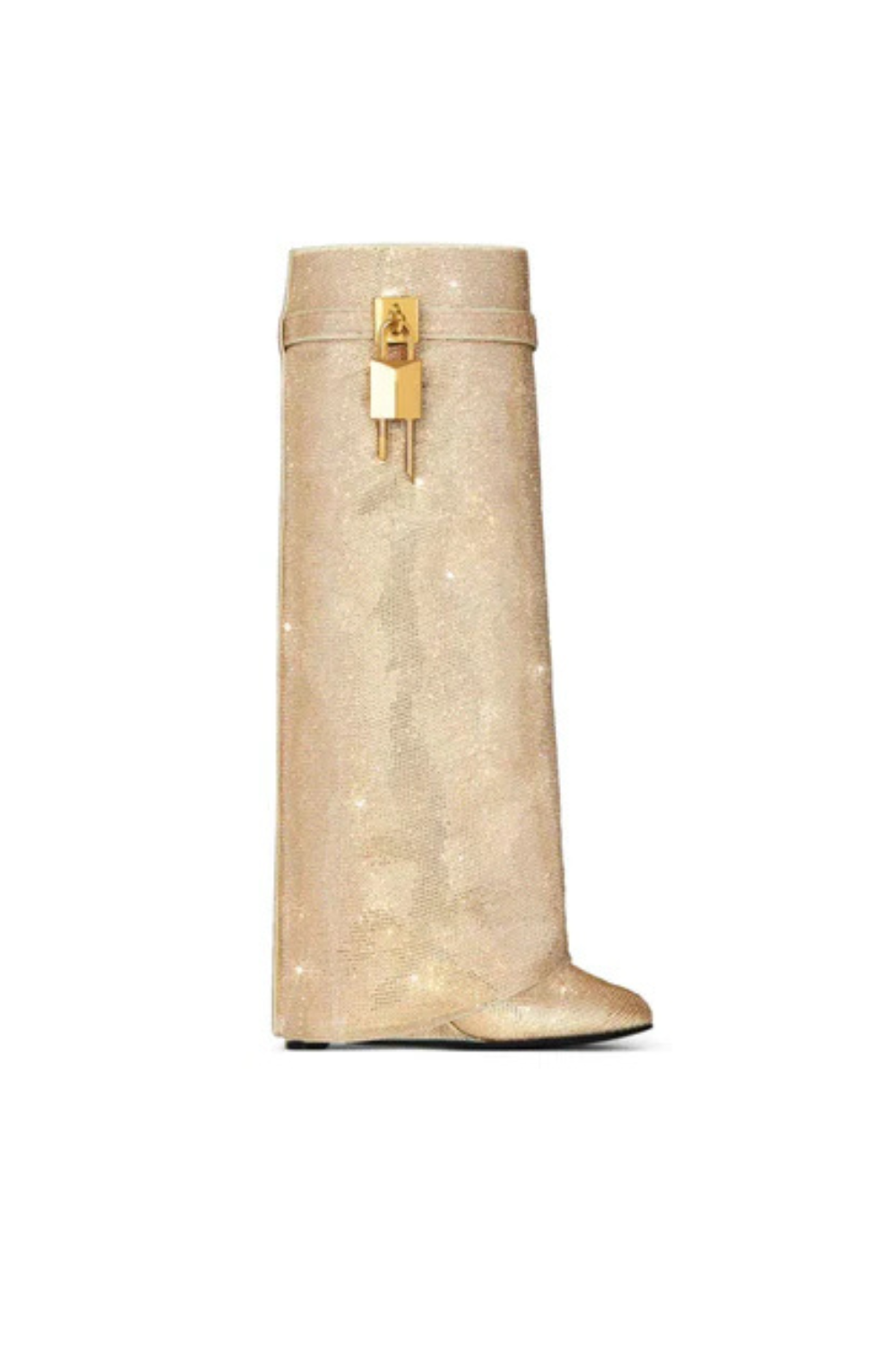 Serelina – Crystal mesh glamour – Knee-high boots-10426336280919-ZARA MAE LONDON