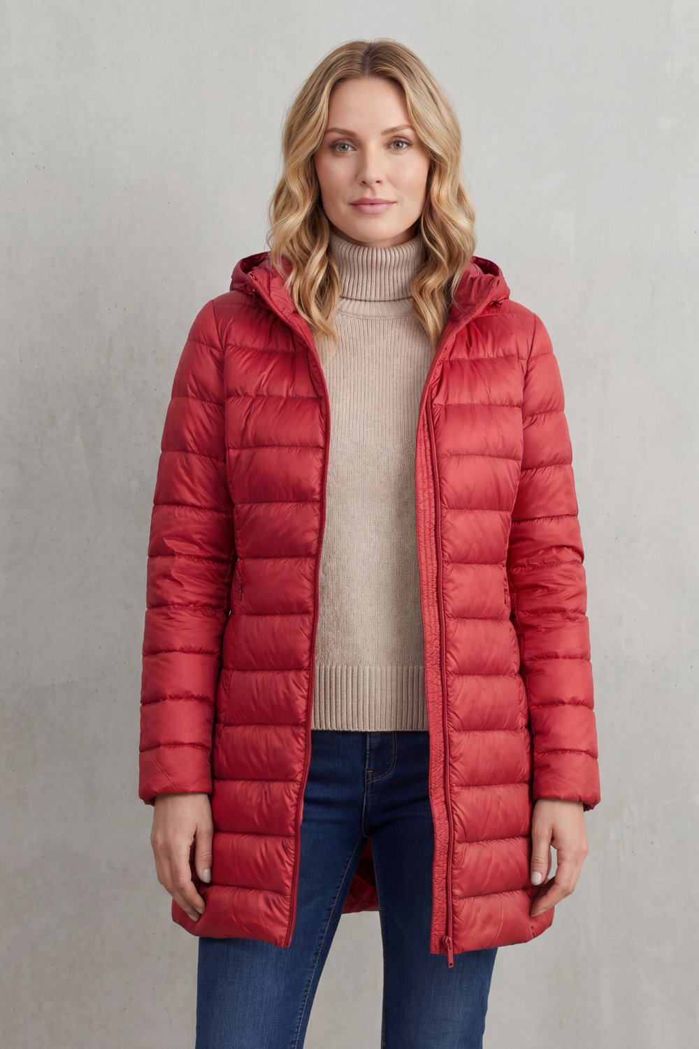 Serelune – Featherlight warmth – Hooded down jacket-10469896683863-ZARA MAE LONDON