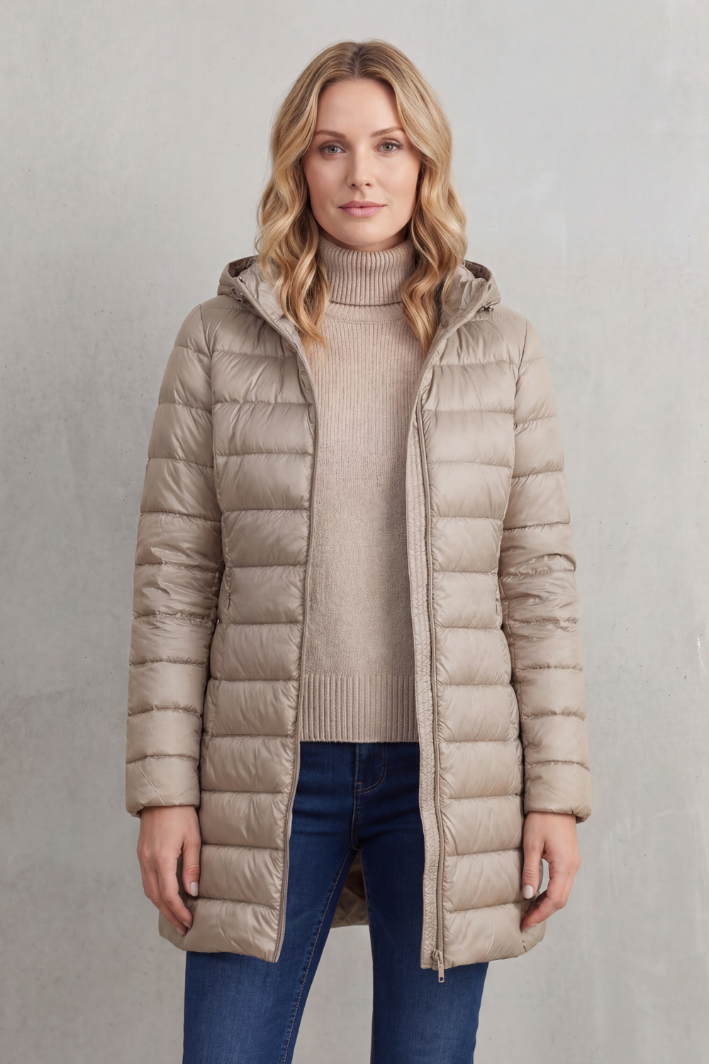 Serelune – Featherlight warmth – Hooded down jacket-10469896683863-ZARA MAE LONDON