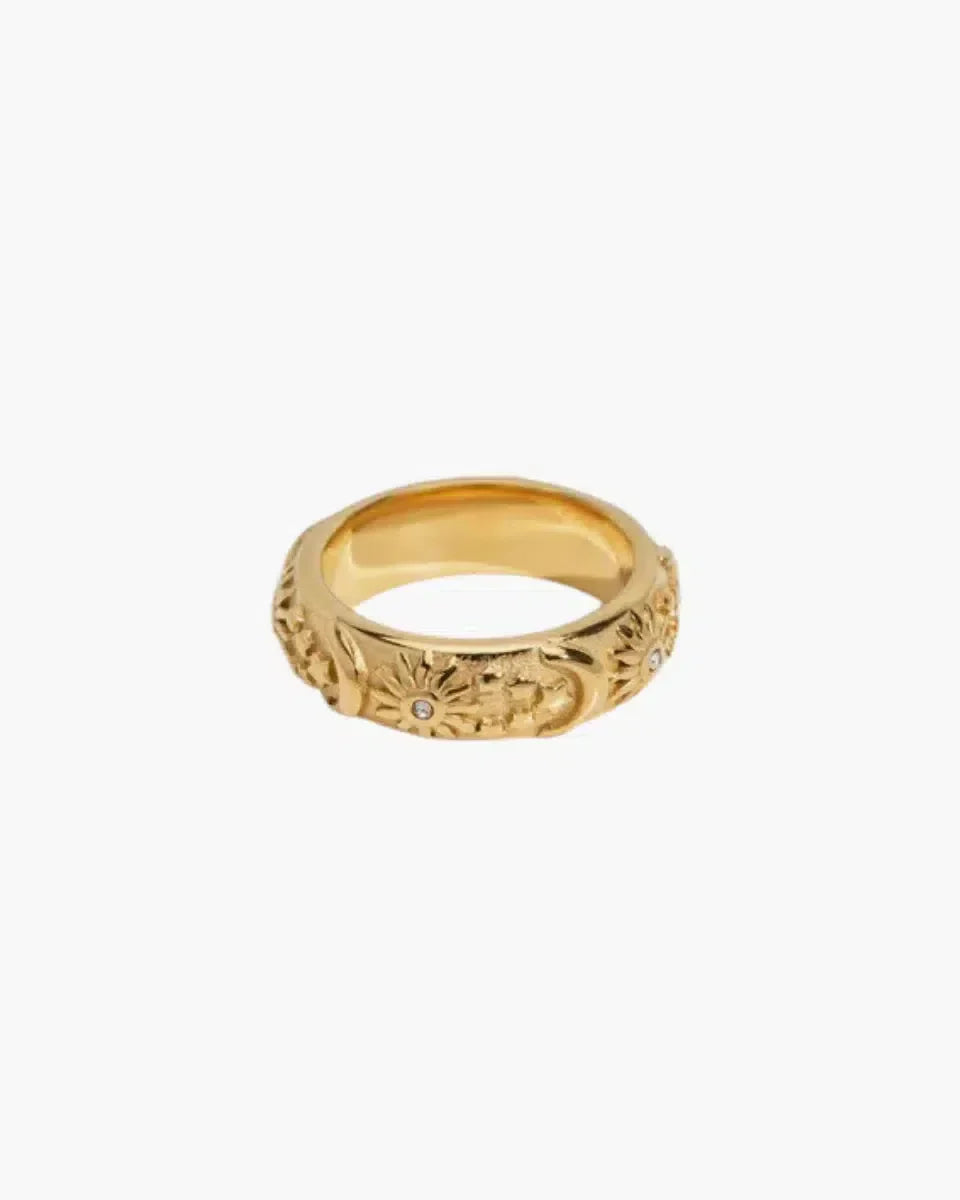 Stellaria – Celestial design – Gold-plated ring-10419040747863-ZARA MAE LONDON
