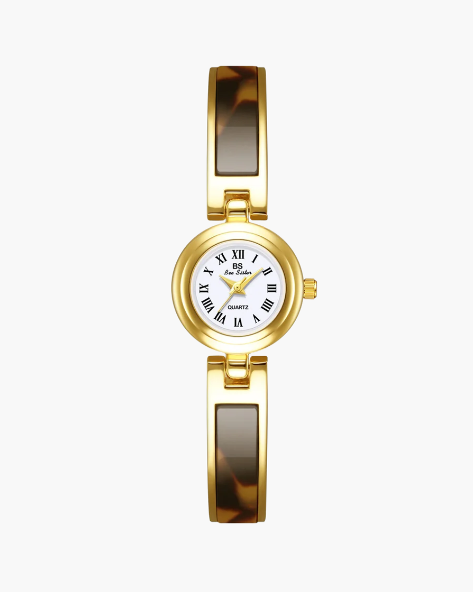 Ticiana – Tortoiseshell bracelet – Vintage watch-10427345699159-ZARA MAE LONDON