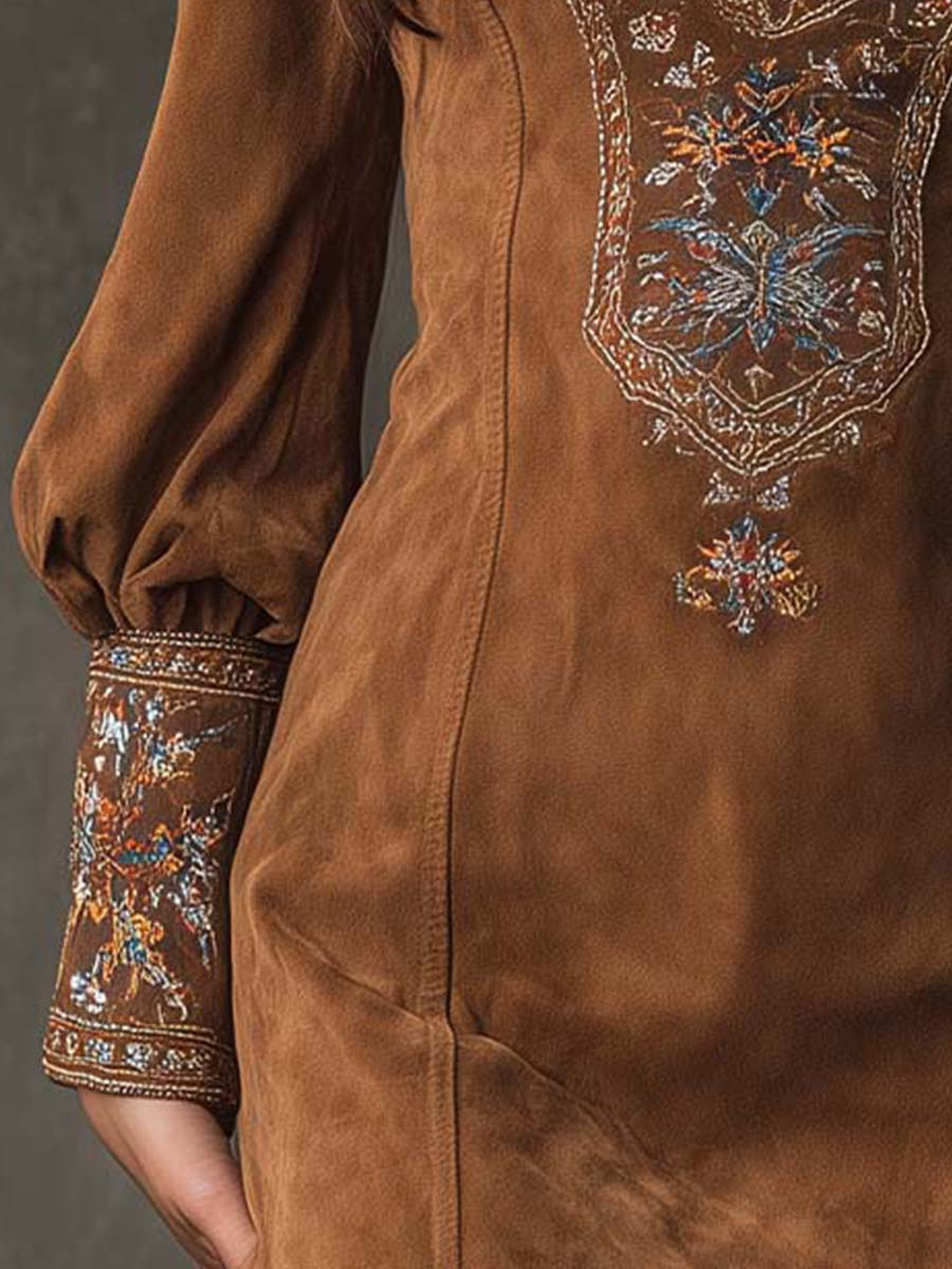 Eliranne – Embroidered detail – Boho mini dress-10430310580567-ZARA MAE LONDON