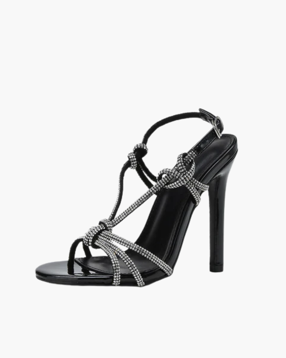 Zélie – Sparkling design – Rhinestone multi-strap heels-10418922881367-ZARA MAE LONDON
