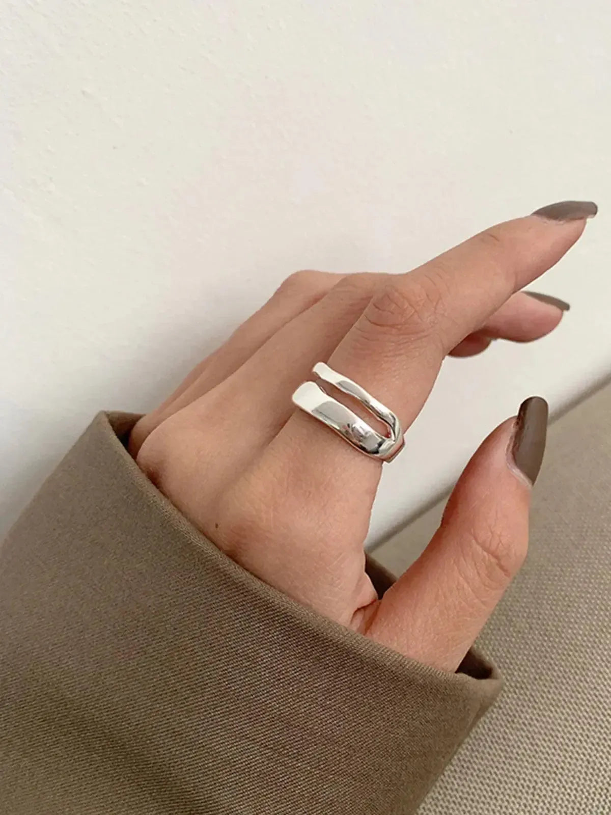 Zenitha – Moon design – Silver ring-10419040682327-ZARA MAE LONDON