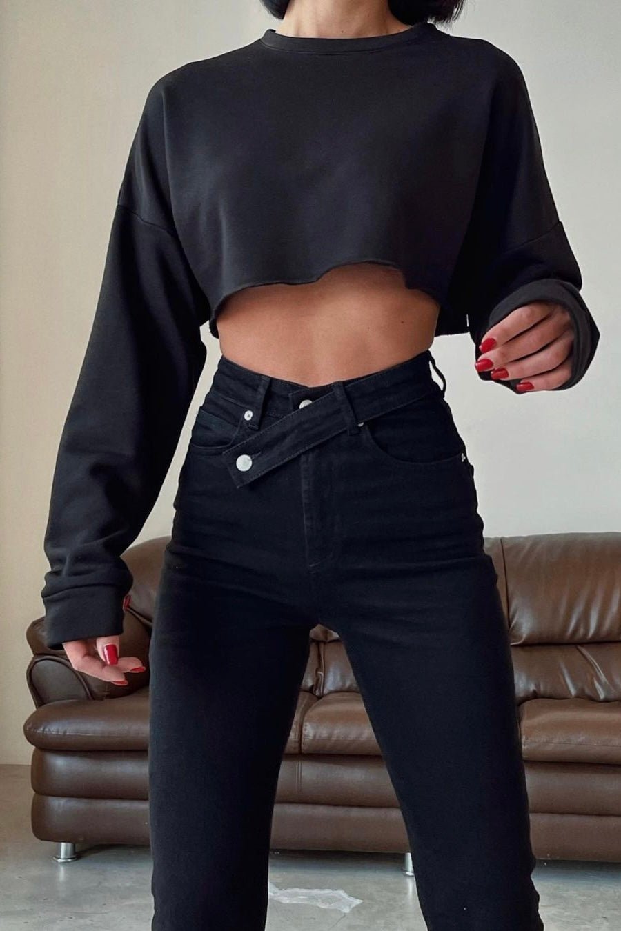 Cross Belt Jeans-10427394392407-ZARA MAE LONDON