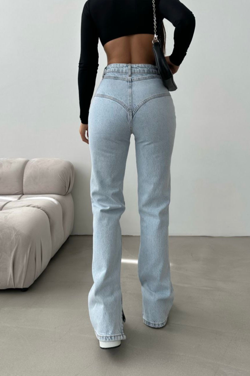 Klotte Straight Jeans-10427394752855-ZARA MAE LONDON