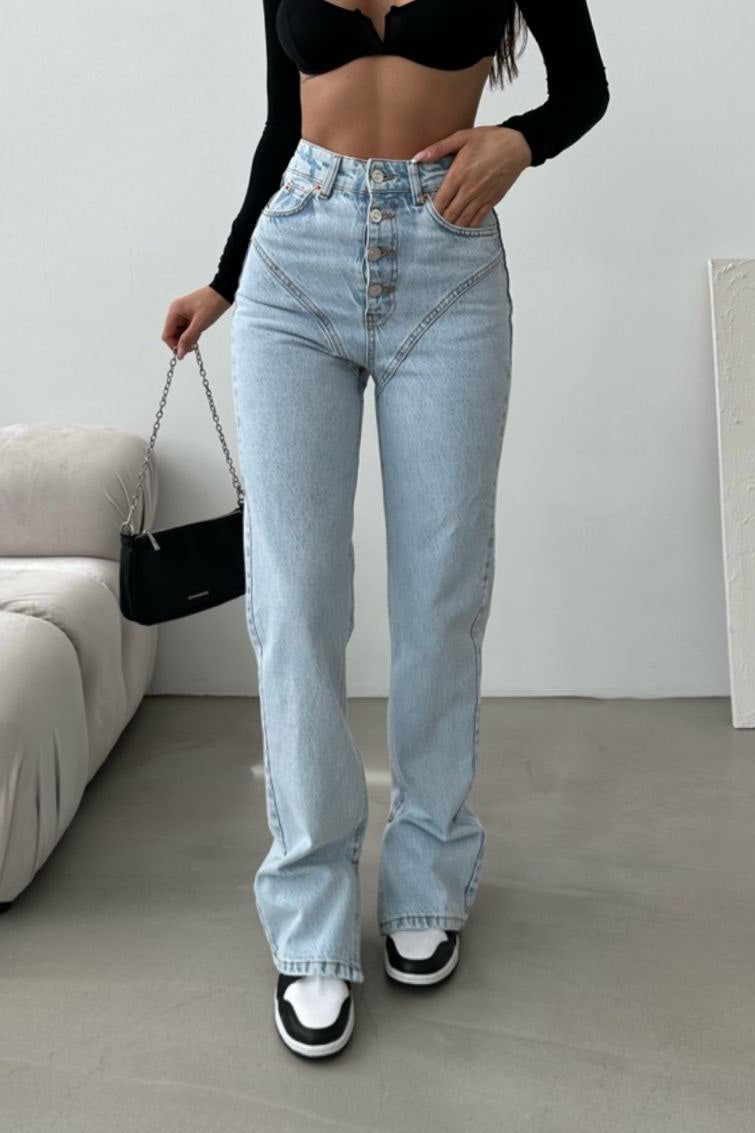 Klotte Straight Jeans-10427394752855-ZARA MAE LONDON